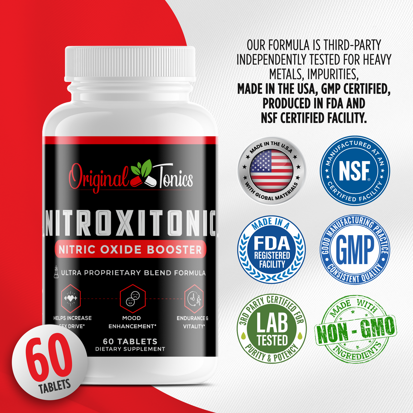 NITROXITONIC-Nitric Oxide Booster