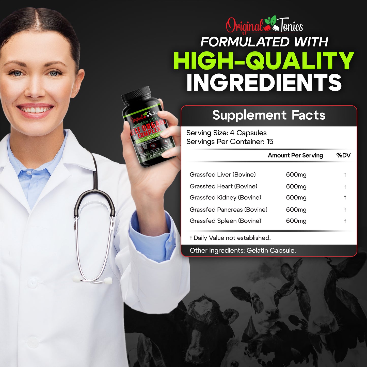 BEEF ORGANS COMPLEX - Ancestral Super Food