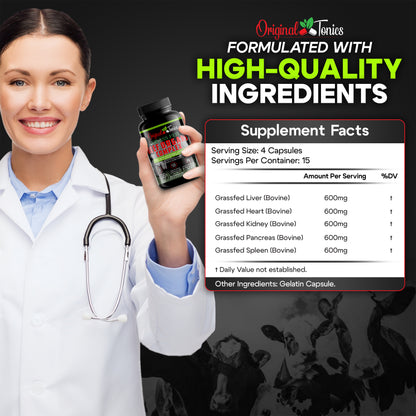 BEEF ORGANS COMPLEX - Ancestral Super Food