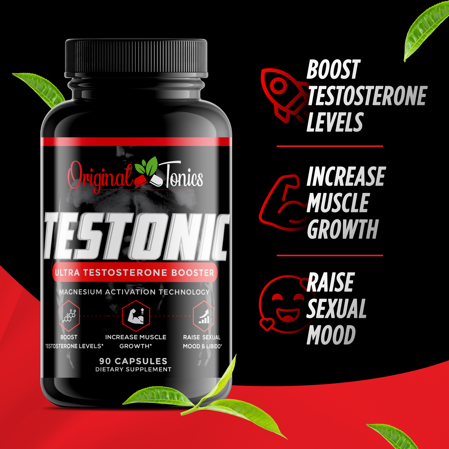 TESTONIC-Ultra Testosterone Booster