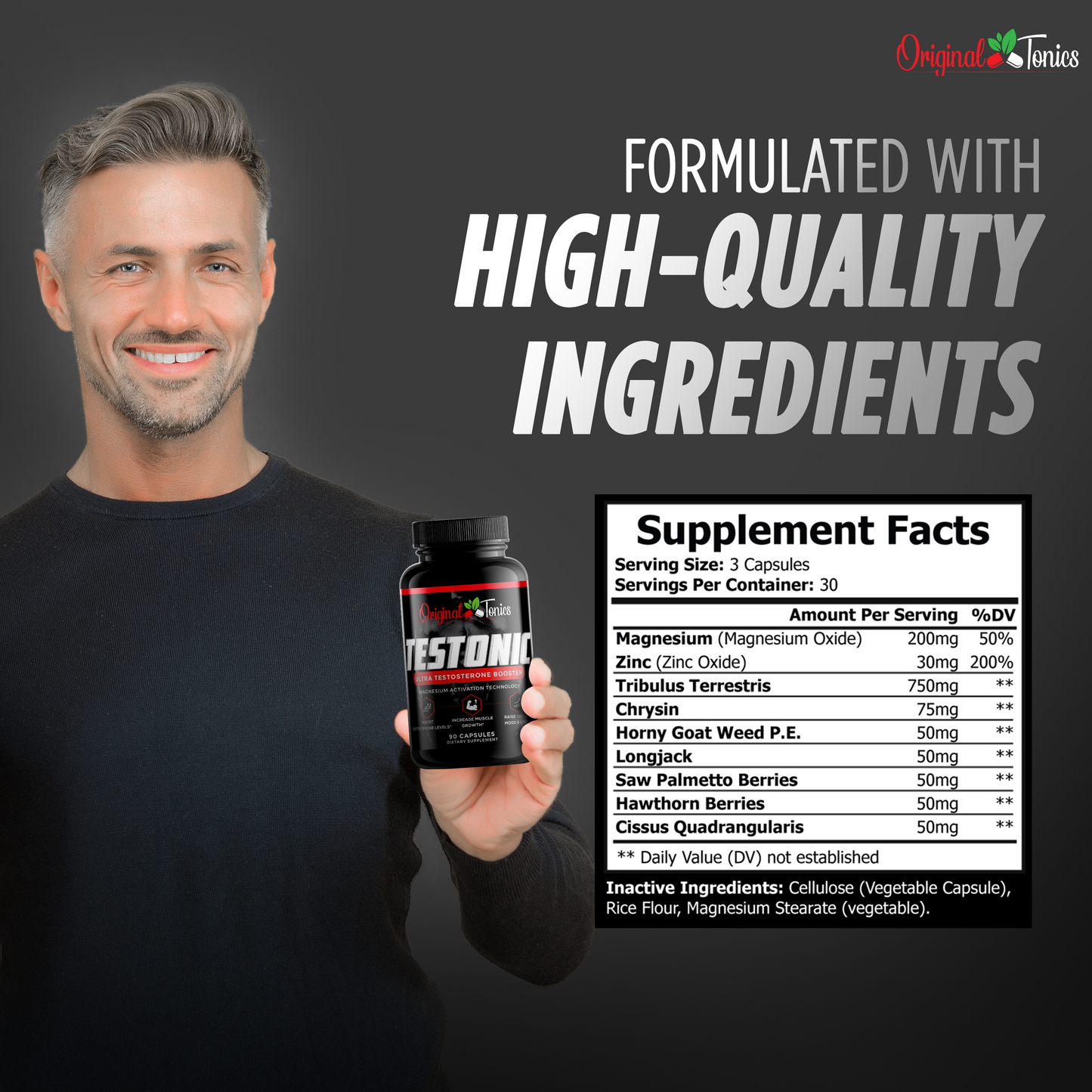 TESTONIC-Ultra Testosterone Booster