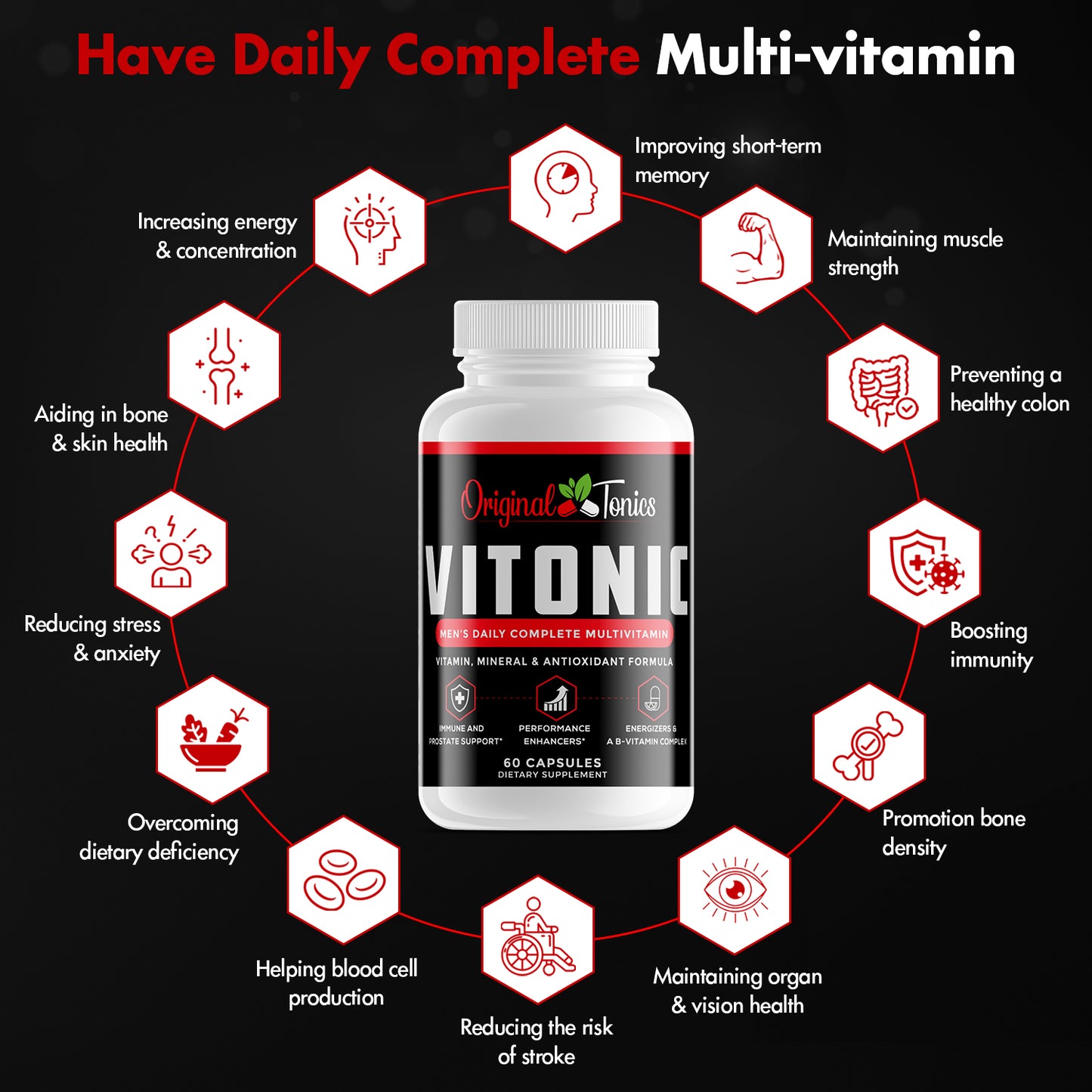 VITONIC-Men's Daily Complete Multivitamin
