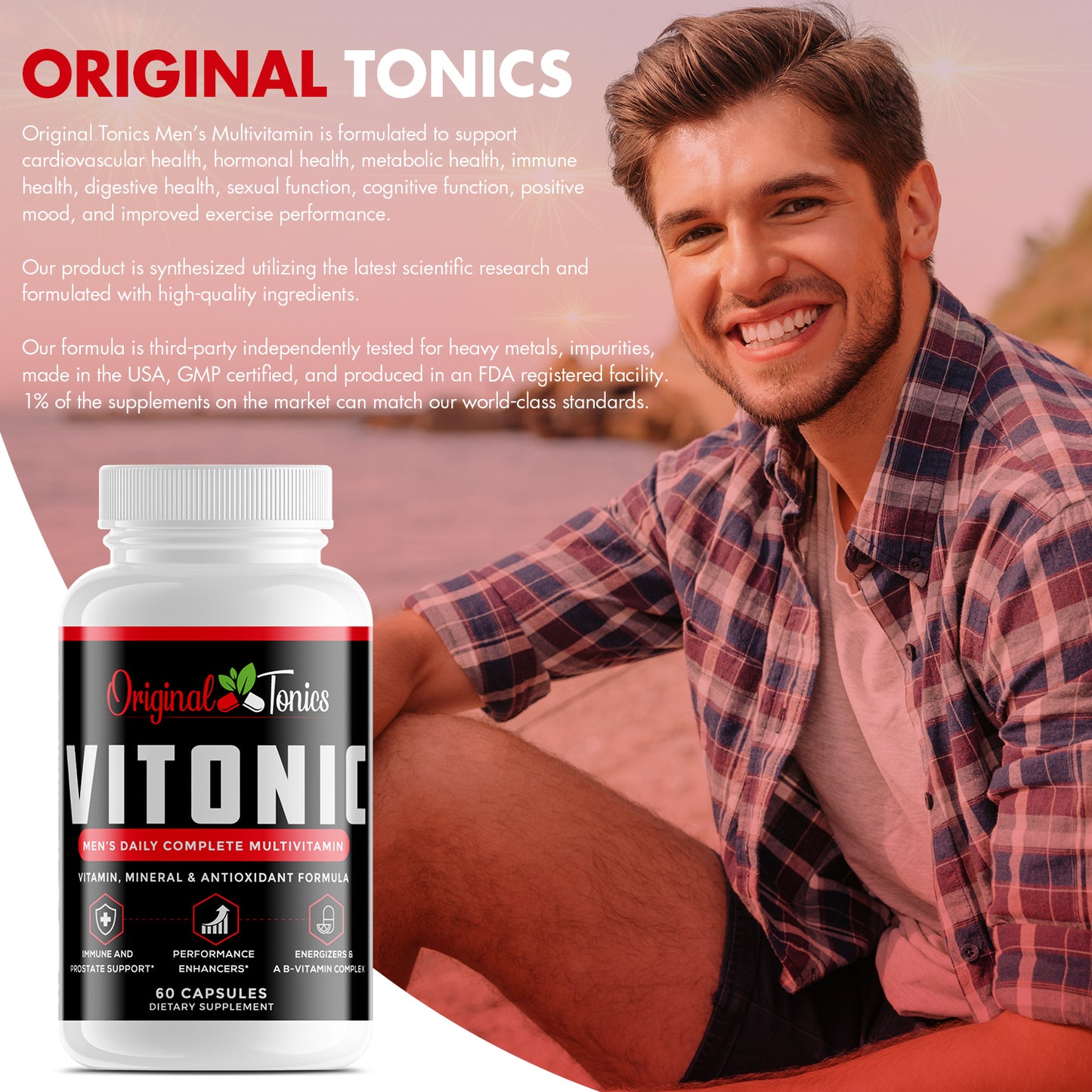 VITONIC-Men's Daily Complete Multivitamin