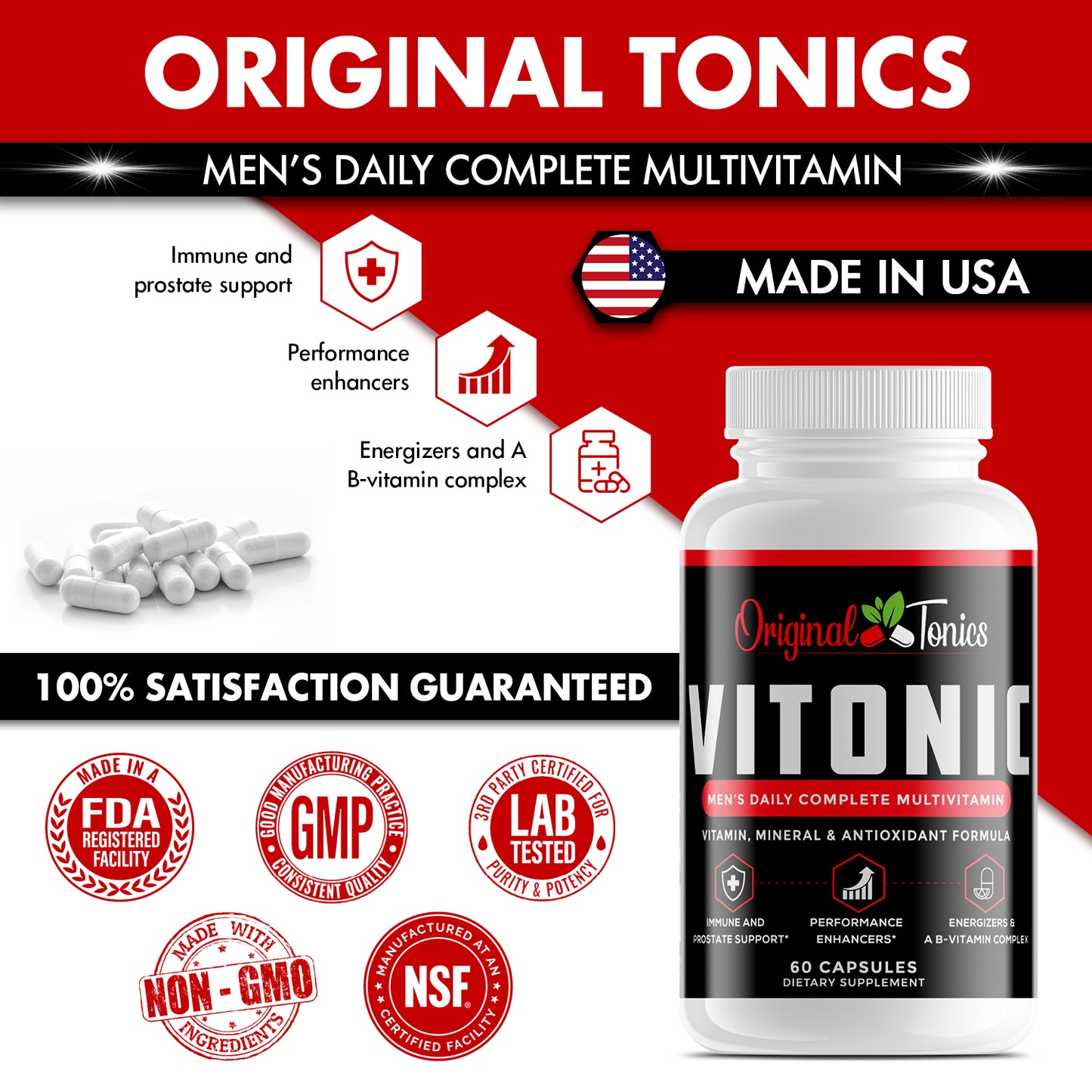 VITONIC-Men's Daily Complete Multivitamin